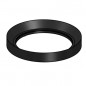 Black gasket 00285B for sink drain, 72x50x9 mm