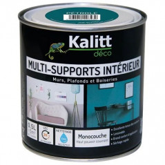 Peinture multi-support satin blanc 0.5 litre 