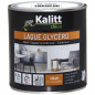 Peinture laque glycéro satin brillant blanc 0.5 litre