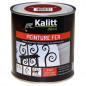 Peinture fer antirouille brillant rouge basque 0.5 litre 