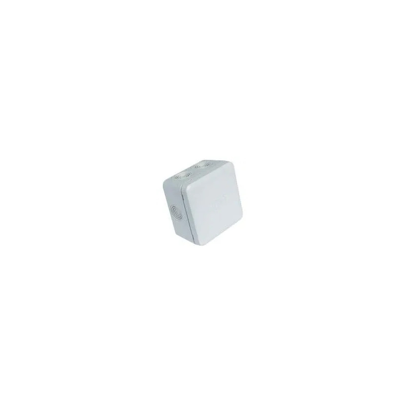 Watertight junction box 85x85mm square depth 50mm