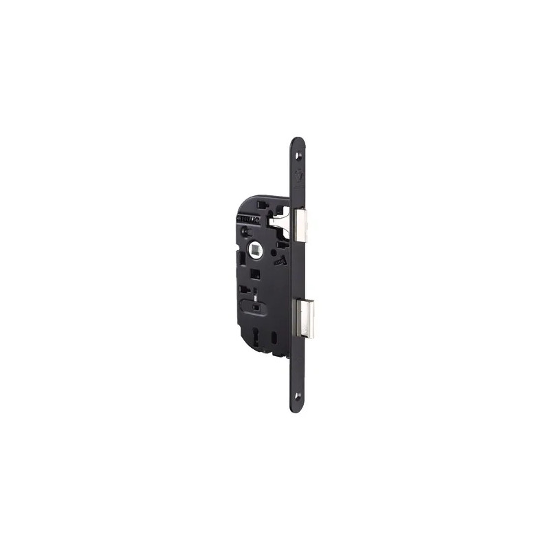 Mortice deadbolt lock, 135 mm lock case, 40mm pin, 1/2 turn black