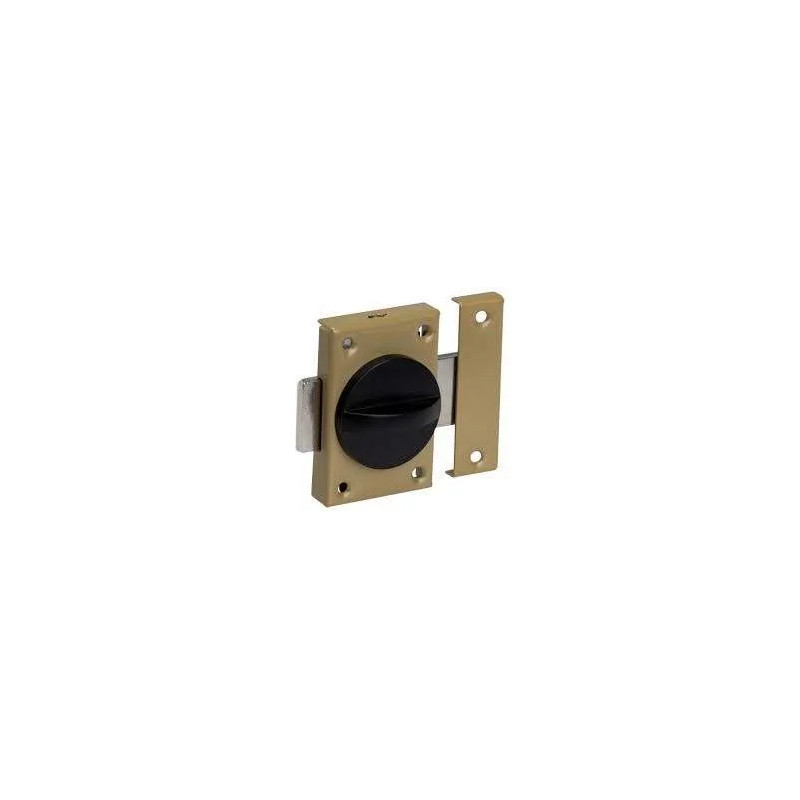 Verrou automatique 40 mm, verni bronze