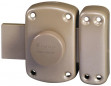 Pluton locks with knob and cylinder of L.45 mm, diameter 23mm, 5 pins with 3 keys