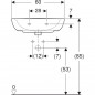 Bastia sink 60 cm x 45.5 cm