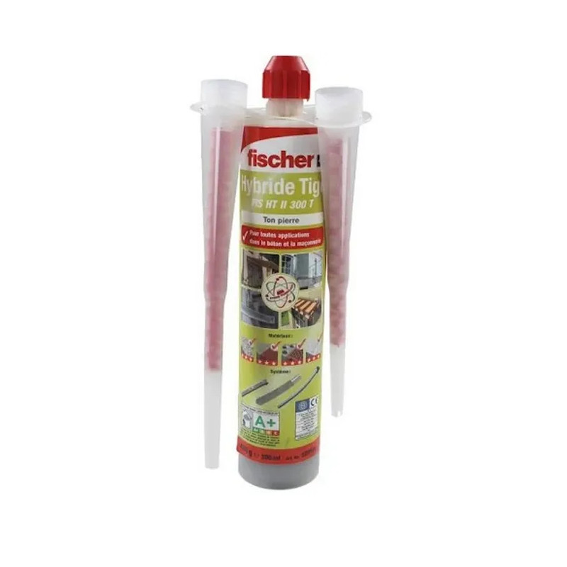 FIS HT 300T resin cartridge, stone tone (chemical sealant)