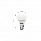 B22 Standard LED Light Bulb, 1521 Lumens, 12.5W/100W, 2700K