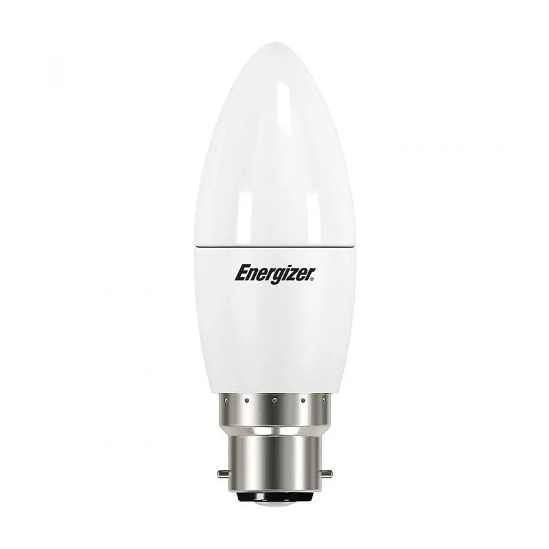 Ampoule LED flamme B22, 470 Lumens, 5.2W/40W, 2700 k