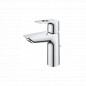 GROHE "NEW BAULOOP" single lever basin mixer, size S with pop-up waste