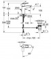 Mezclador monomando de lavabo GROHE "NEW BAULOOP", tamaño M con desagüe automático