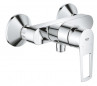 GROHE "NEW BAULOOP" chrome shower mixer, 15 cm centre distance