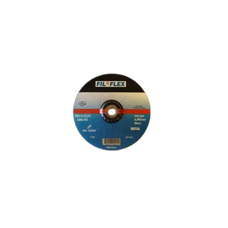 FIL'FLEX METAL universal metal cutting disc, diameter 230 x 2.5 x 22