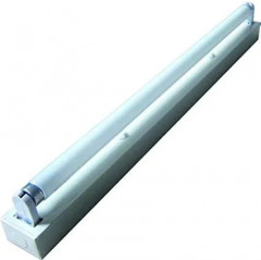 Réglette standard avec tube néon T8 1x58W -1500mm.