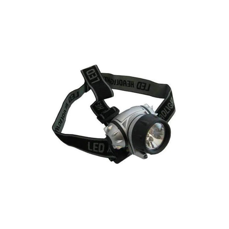 Headlamp with switch 10+2 Leds. 