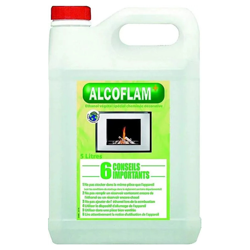 Ethanol végétal 5 litre Alcoflam