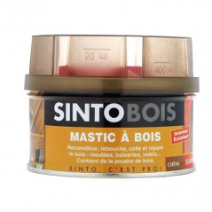 Pate à bois SINTOBOIS, boite de 170ml, spécial chêne