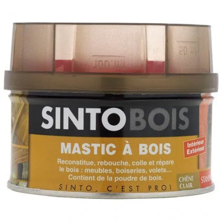 Pate à bois SINTOBOIS, boite de 170ml