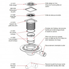 Dip tube with O-ring for Nicoll Turbosol plug, SAS