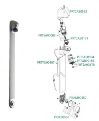 Confezione da 5 set doccia per DL300 e DL400S