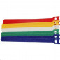 Pinza de velcro, 12x200mm, 5 colores, 10 piezas