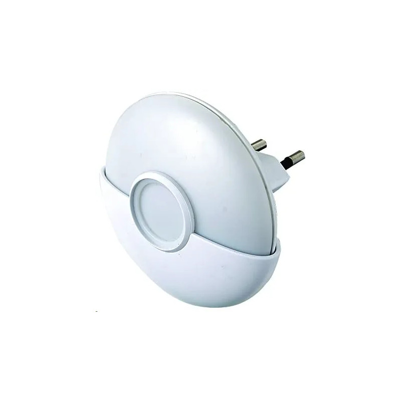 Rotating LED nightlight with sensor