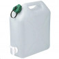 10 litre food jerry can with tap, natural