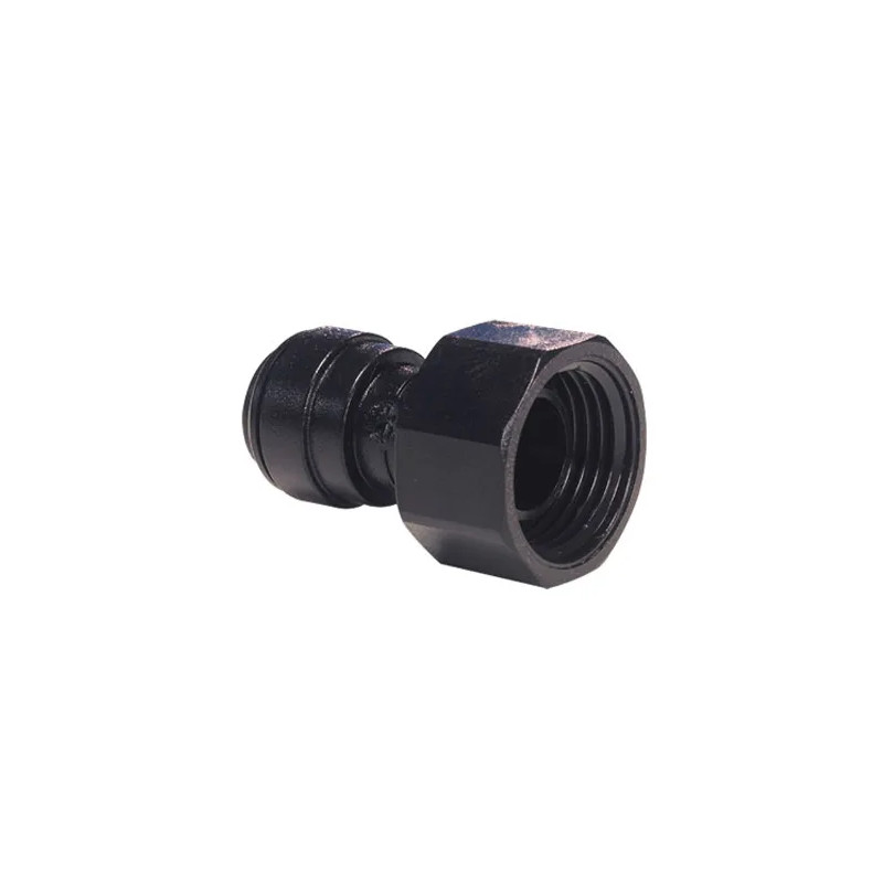  John Guest female coupling 20 x 27 ( 3/8" ), for 12 mm hose, black acetal