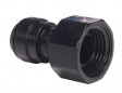 Acoplamiento hembra John Guest 20 x 27 ( 3/8" ), para manguera de 12 mm, acetal negro