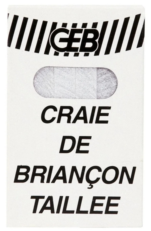 Tiza de Briançon, 12 barras, 1 kg