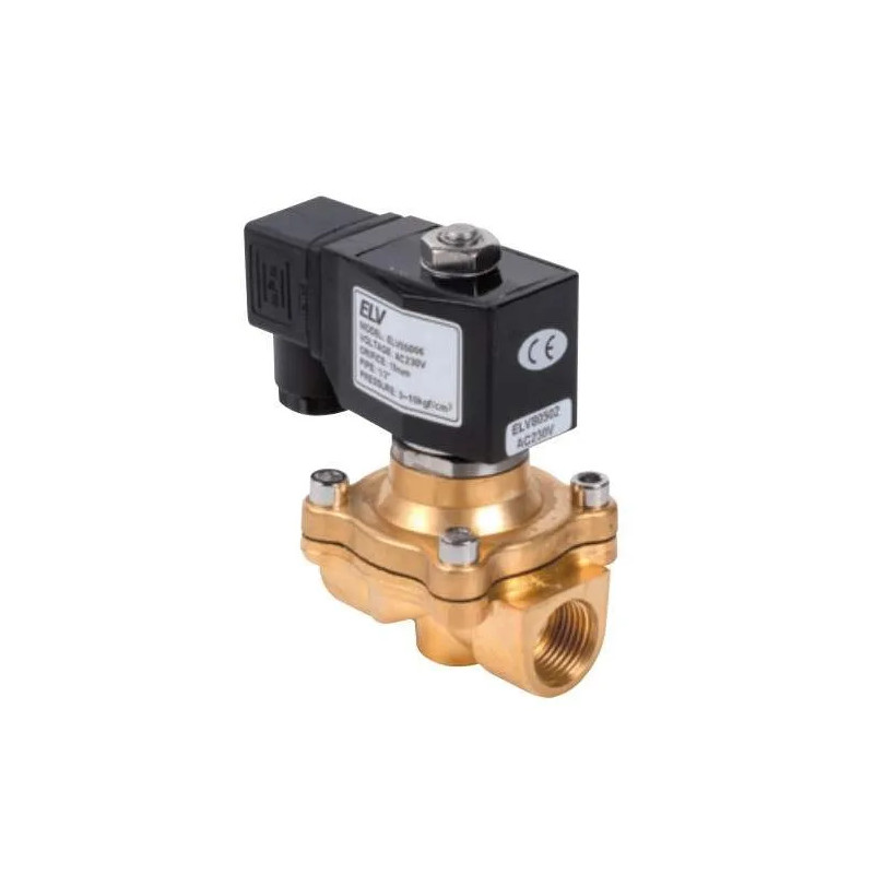 Solenoid valve heating, normally closed, 230v, 20x27