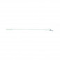 Curtain wand 1m, white