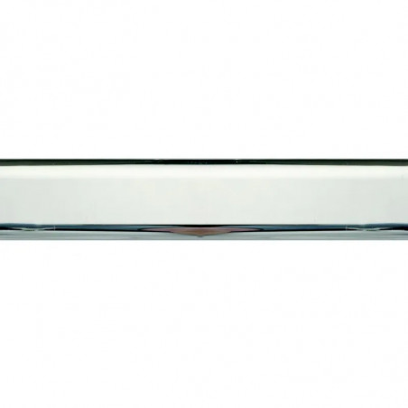 Tube penderie ovale, 30x15 mm, longueur 100cm, chromé