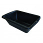 Rubber mason trough, 63x42.5x15.5cm, 25 litres