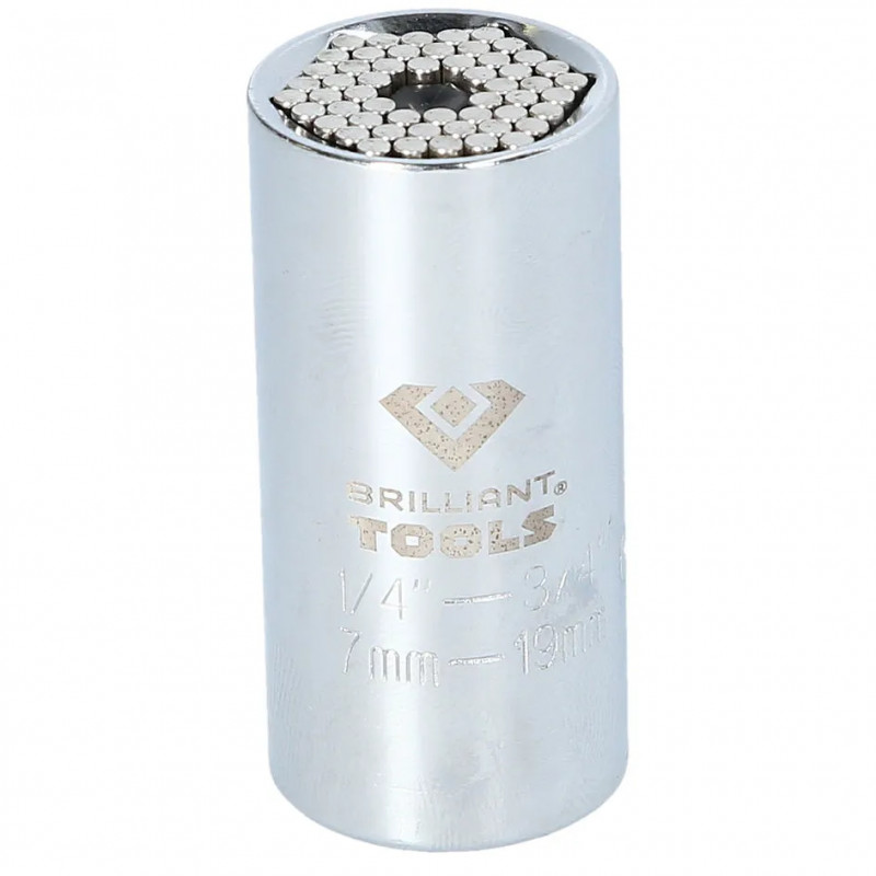 Universal socket 3/8", from 7 to 19 mm