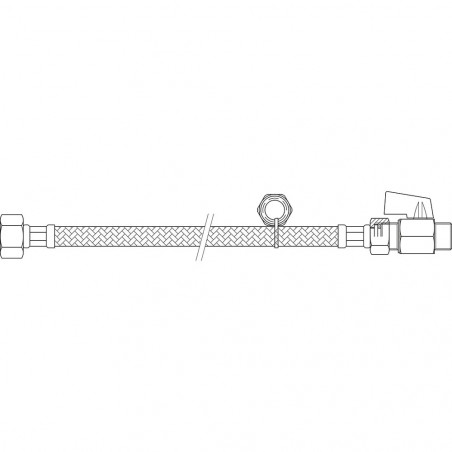 12-mm-Futterschlauch