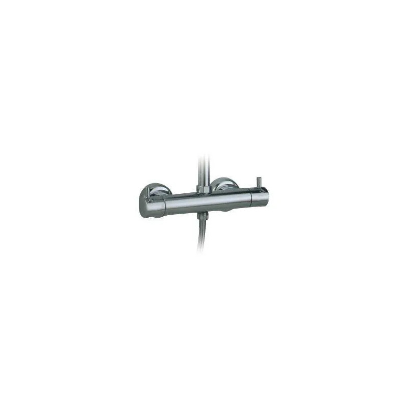 Thermostatic shower mixer Kiruna 2 outlets for column