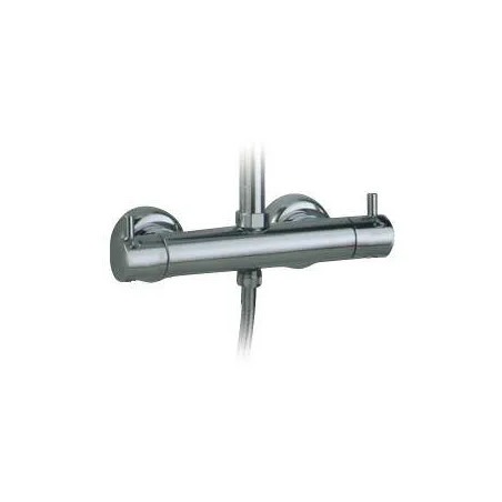 Thermostatic shower mixer Kiruna 2 outlets for column