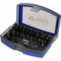 Screwdriver bit set, 32 pieces