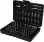 Screwdriver bit set, 100 pieces