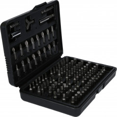 Screwdriver bit set, 100 pieces