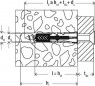 Dowels DUOPOWER 5x25, 45 pieces