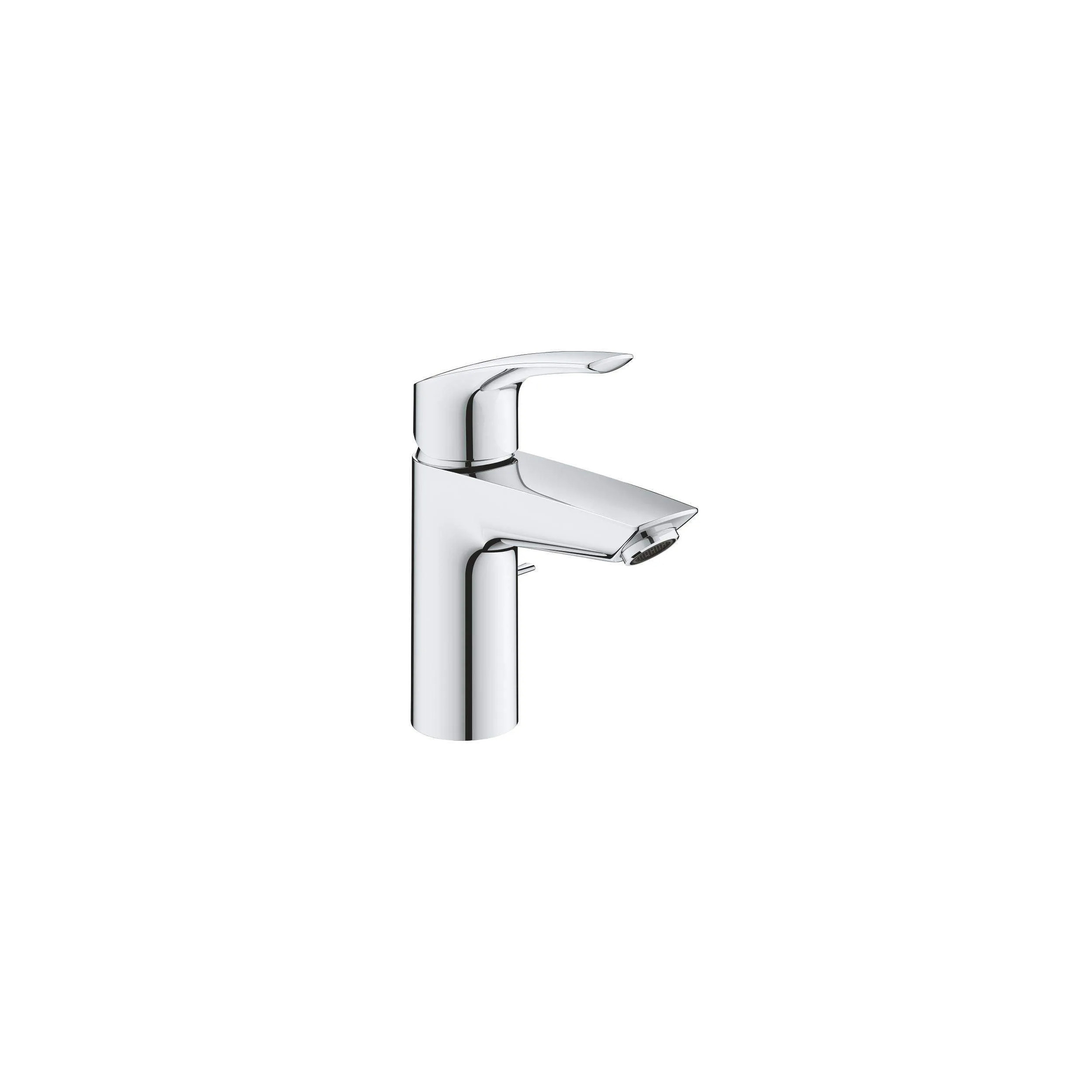 Single lever basin mixer low spout EUROCUBE