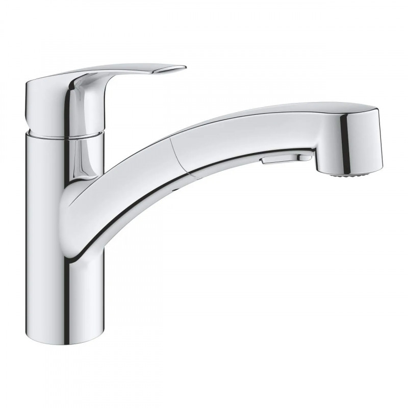 Miscelatore monocomando Grohe EUROSMART per lavabo con doccia estraibile