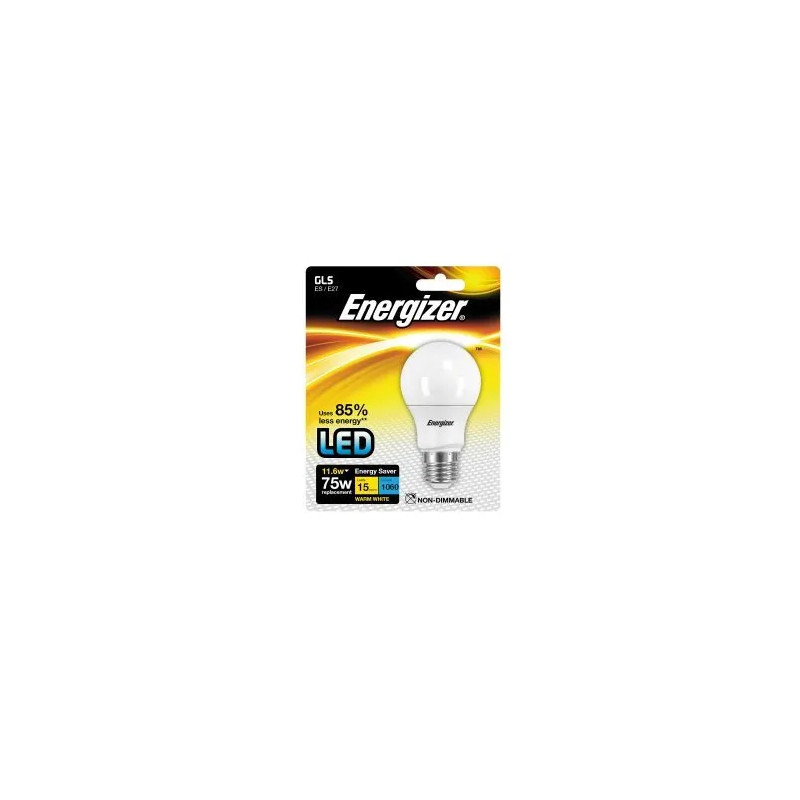 Bombilla LED estándar E27, 1060 lúmenes, 11,6W/75W