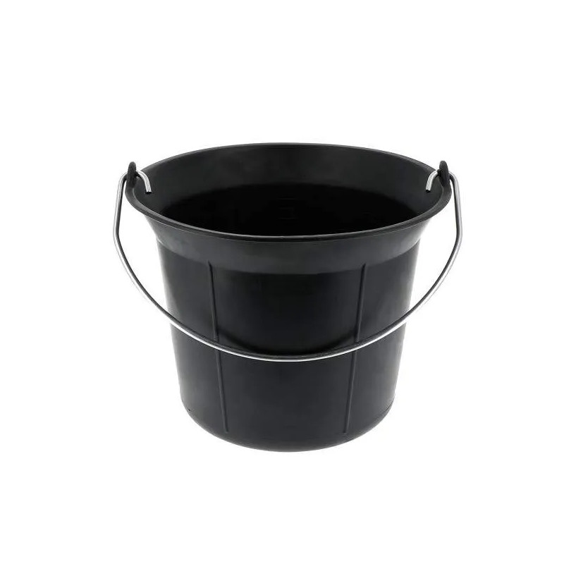 Rubber and PET mason bucket, diameter 300 mm, 11l