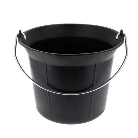 Rubber and PET mason bucket, diameter 300 mm, 11l