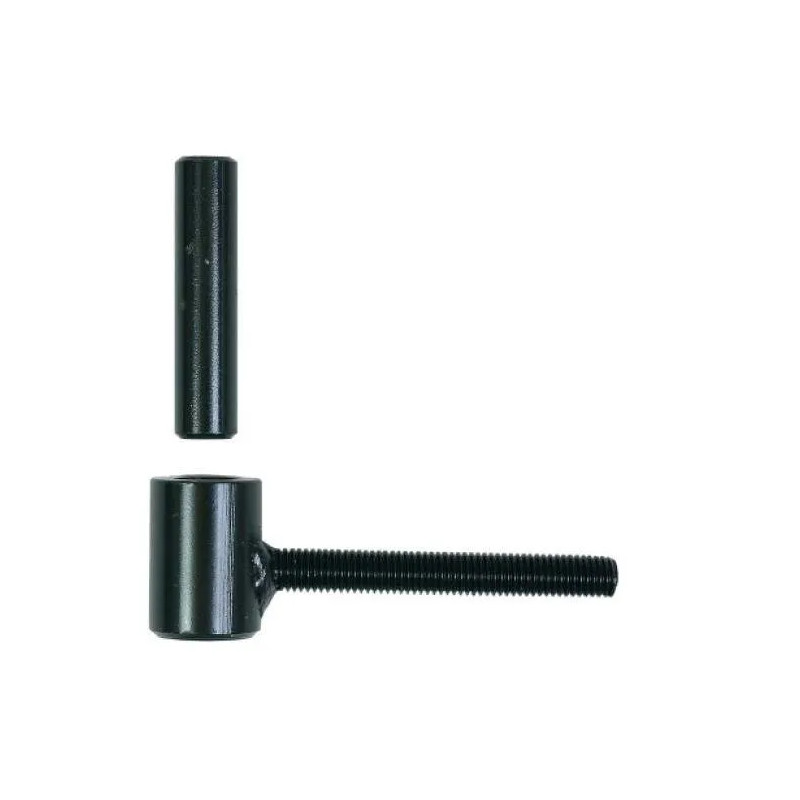 Standard shutter hinge, diameter 16mm, black