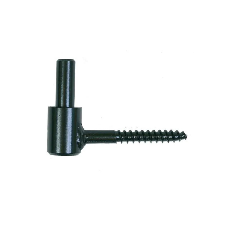 Black hinge for wooden shutter, diameter 14