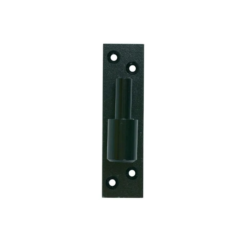 Shutter hinge on black plate, diameter 14