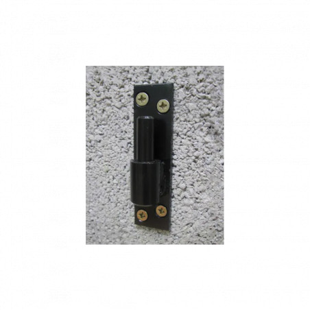 Standard shutter hinge, diameter 14mm, black